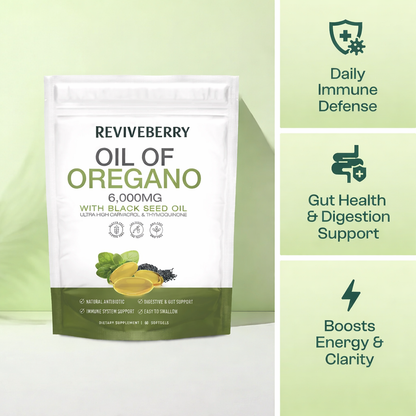 ReviveBerry Oil of Oregano Softgels