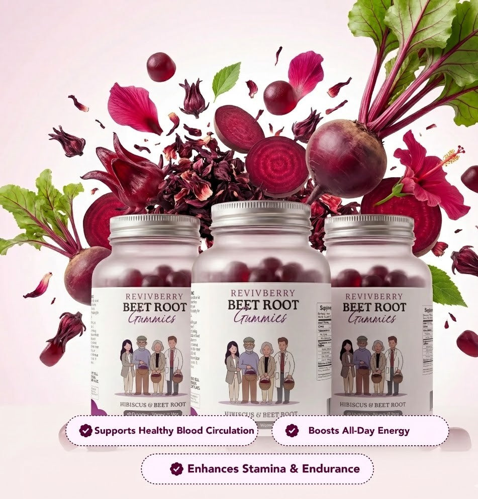 Hibiscus & Beetroot Gummies