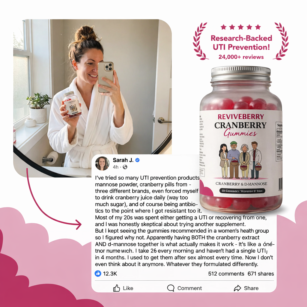 Cranberry & D Mannose Gummies