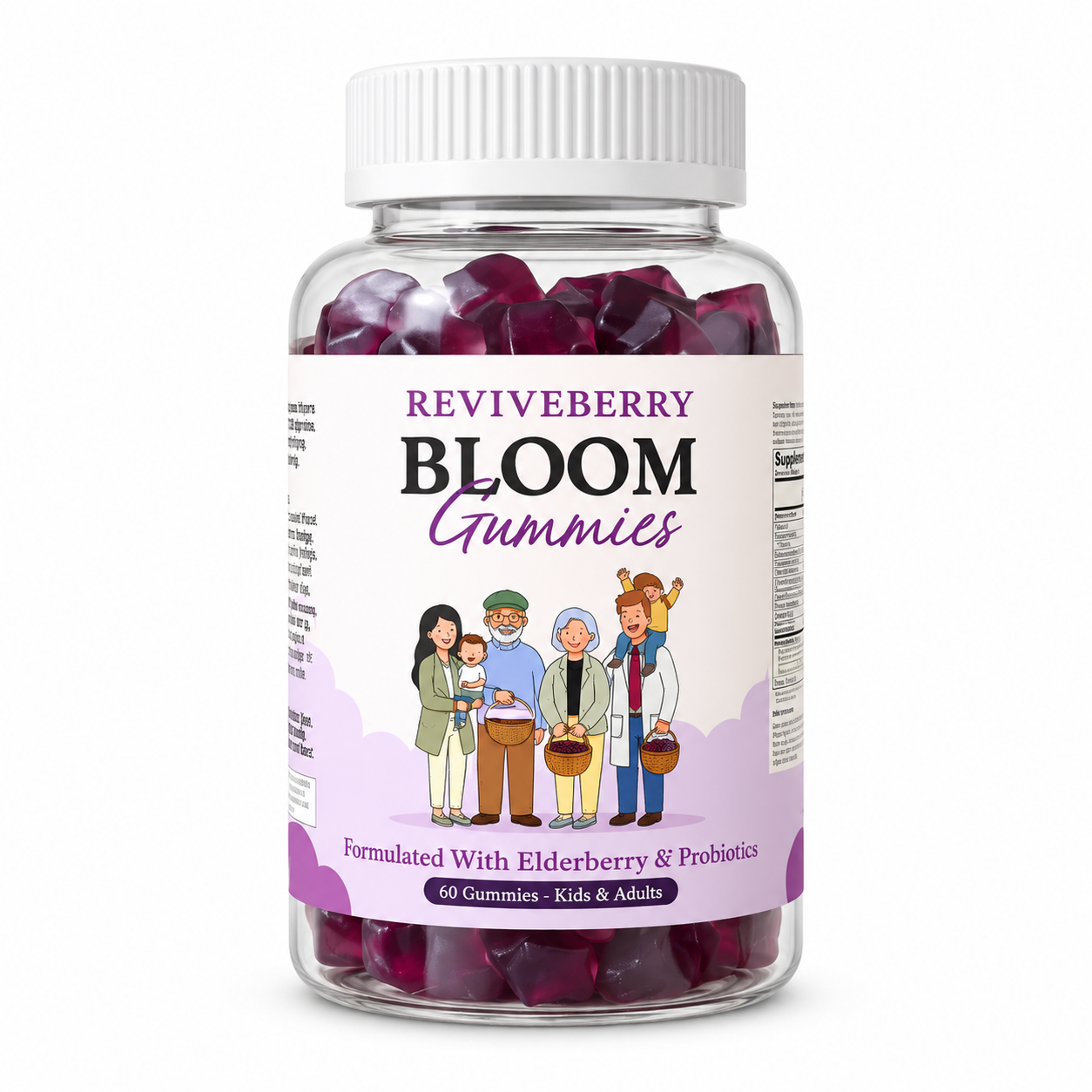 Reviveberry elderberry gummies