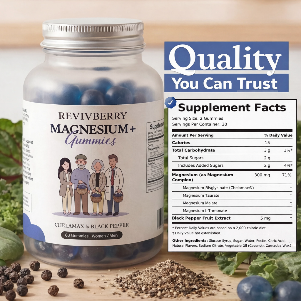 Magnesium & Black Pepper Gummies