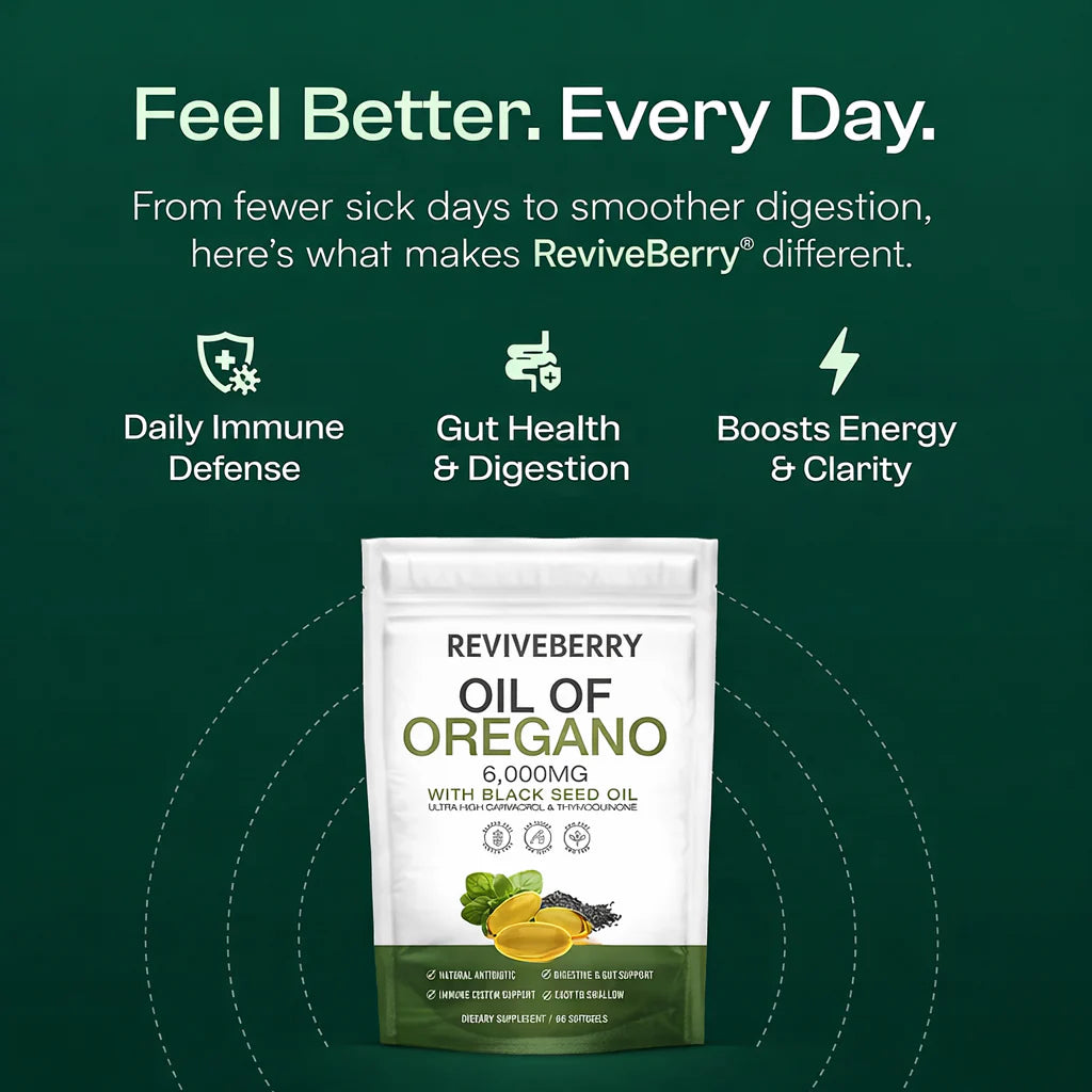 ReviveBerry Oil of Oregano Softgels