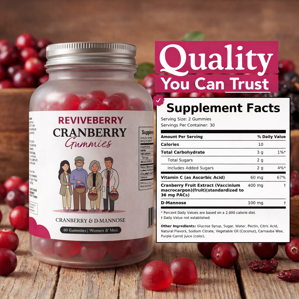 Cranberry & D Mannose Gummies